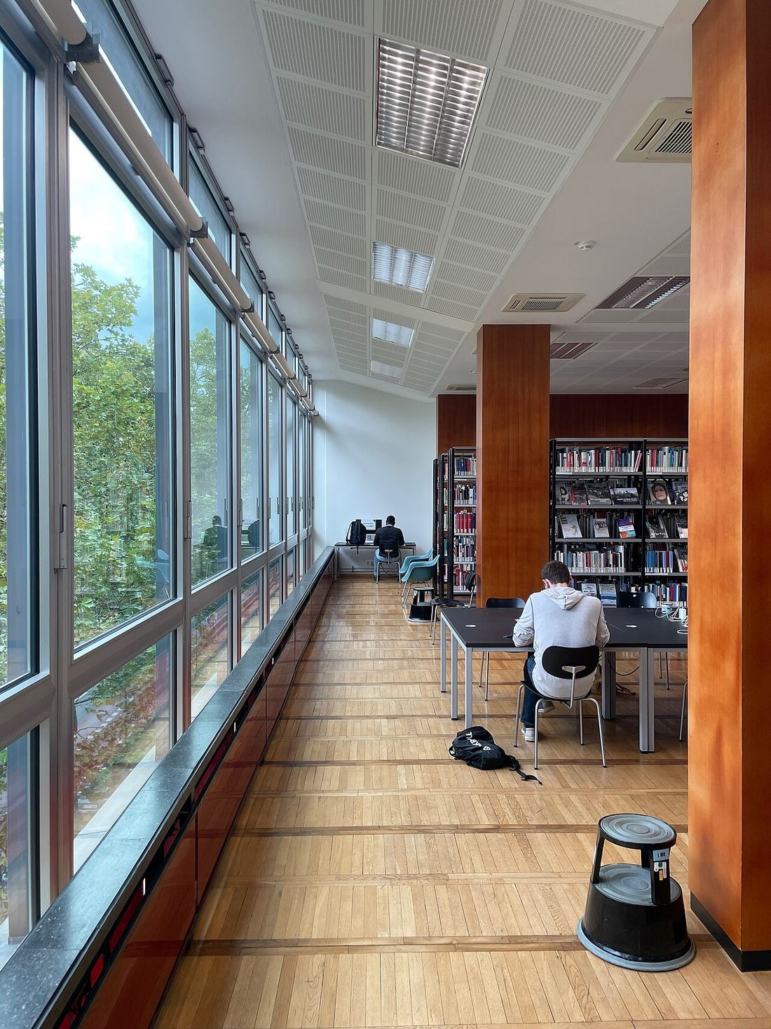 Lesesaal der Zentralen Landesbibliothek in Berlin